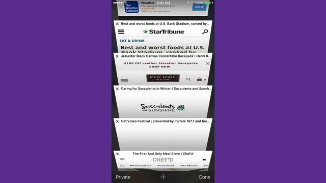 Safari iOS - Close All Windows смотреть онлайн