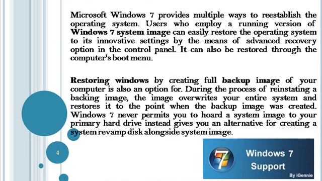Restore Windows 7 Using A System Image смотреть онлайн