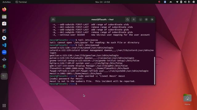 Linux Fundamentals - Managing Local User Accounts смотреть онлайн