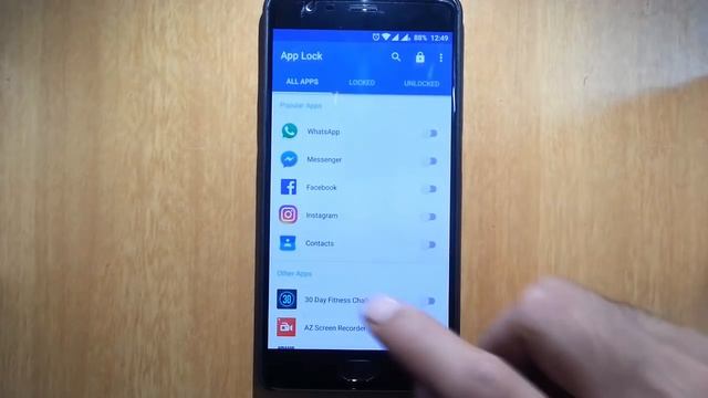 How to FingerPrint Lock Any Apps on Any Android Phone смотреть онлайн