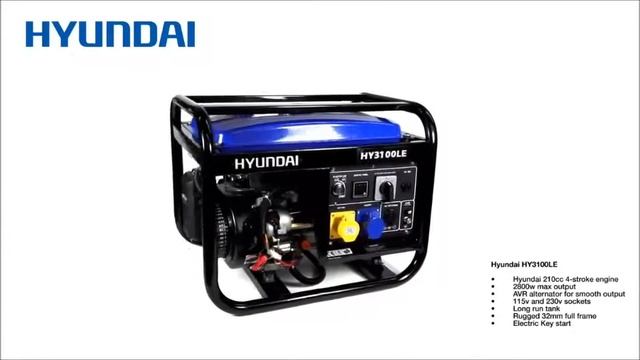 Petrol Generator 2.8kW-230v Long Run Tank with Electric Start смотреть онлайн