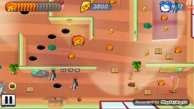 Android Game Tom And Jerry :mouse Maze Level 8 Bedroom B 1~5