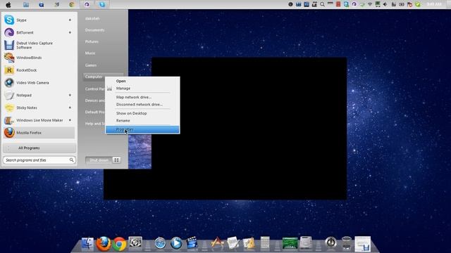 how to make your windows look like a mac OSX lion смотреть онлайн