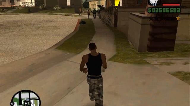 GTA - San Andreas - Exploding Gangton