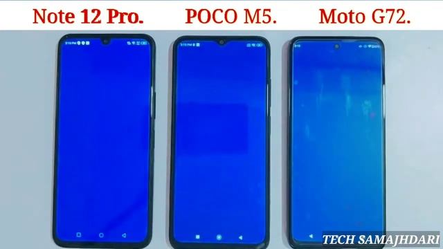 Moto G72 vs infinix Note 12 Pro vs Poco m5 Speed Test Comparison / Note 12 pro vs Poco M5 vs G72 смотреть онлайн