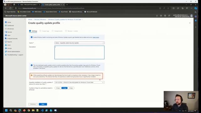 OH CLIPS: DEMO - Expedite Updates in Intune смотреть онлайн