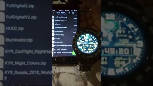 Instalar clockskin finow Q7 plus y relojes con android completo, "No wear". смотреть онлайн