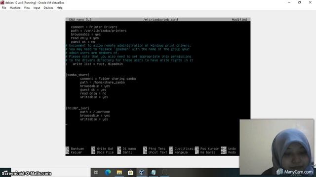 Konfigurasi Samba Server pada Debian 10 смотреть онлайн