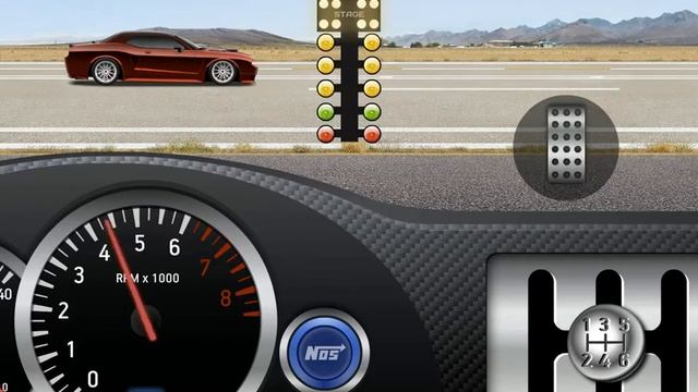 Заезды Dodge Challenger 6.1 SRT8 402m смотреть онлайн