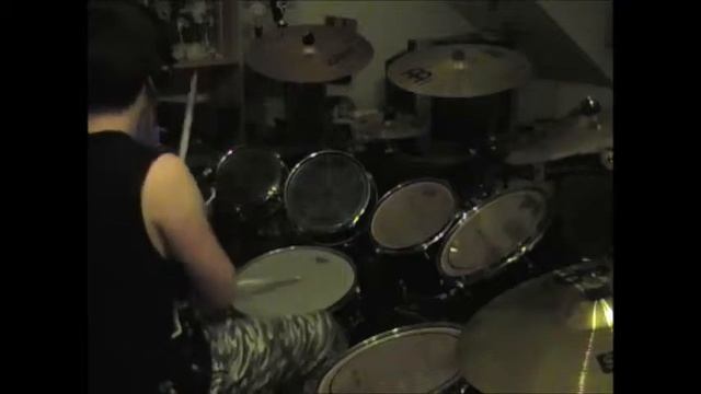 Slipknot - Psychosocial - Drumcover ( Mobile Version ) смотреть онлайн