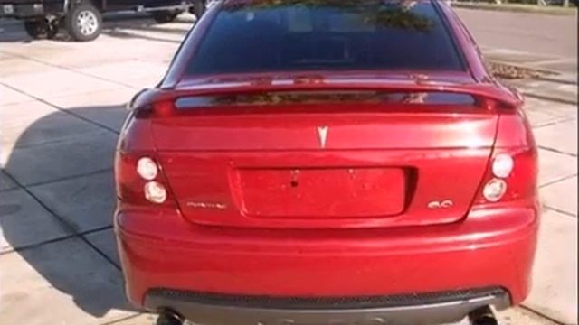 Used 2006 Pontiac GTO Jacksonville FL смотреть онлайн