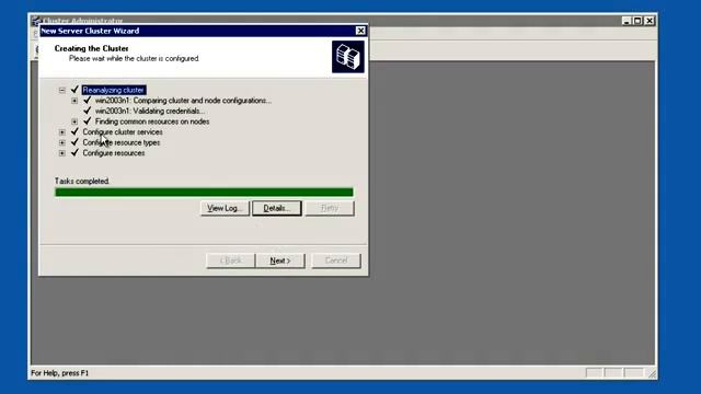 windows server 2003 clustering on VMWare Virtual Machines (Part 3 of 3) смотреть онлайн
