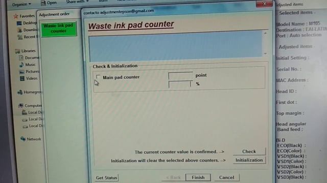 Reset Epson M105-M205 | Service required |All Lights Blinking смотреть онлайн