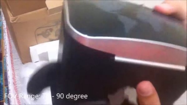 VR PARK-V3 Virtual Reality 3D Video Glasses Headset with ControllerBLACK