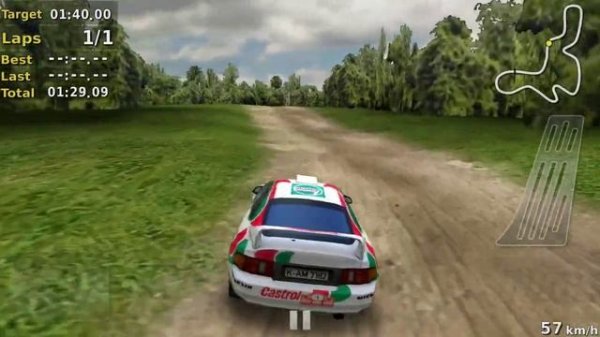 Pocket Rally LITE (Android / IOS) Gameplay HD | (51 MB) Car Racing Game