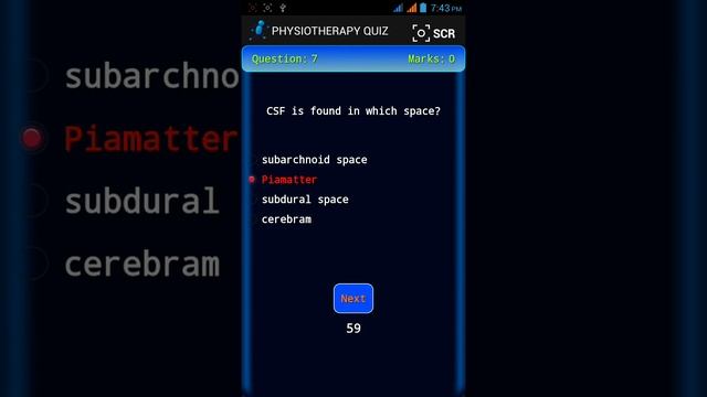 Physiotherapy Quiz-Android free application смотреть онлайн