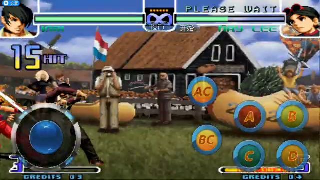Iori o melhor combo de 3 barras:YZKOF NO ANDROID. смотреть онлайн