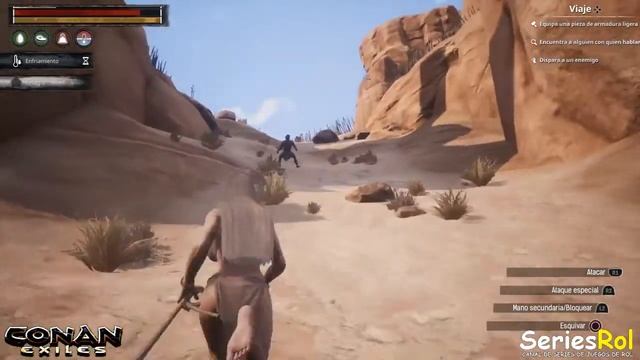 Conan Exiles PS4. #4. Como conseguir una bailarina | SeriesRol смотреть онлайн