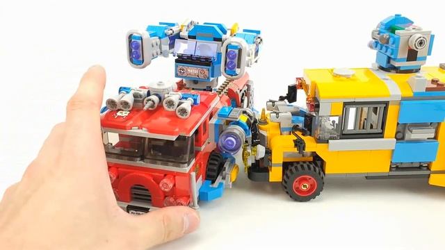 LEGO Hidden Side Comparison Fire Truck 70436 vs School Bus 70423!! Which should you buy? смотреть онлайн