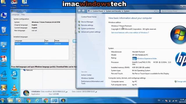how to change language on windows 7 or vista смотреть онлайн