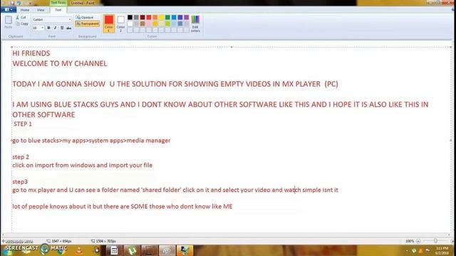 Solution For Showing Empty Videos In MX Player (PC) смотреть онлайн