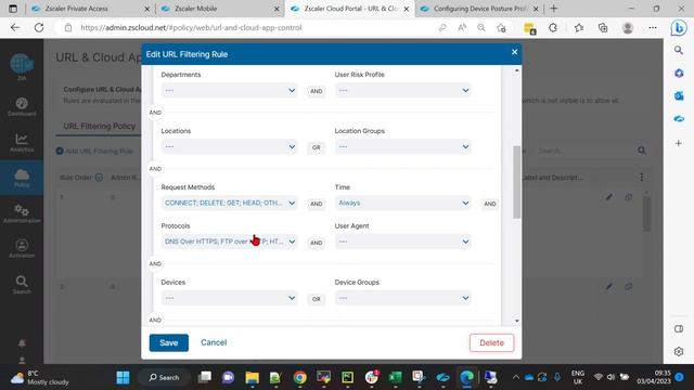 ZIA Posture Profile using registry key смотреть онлайн