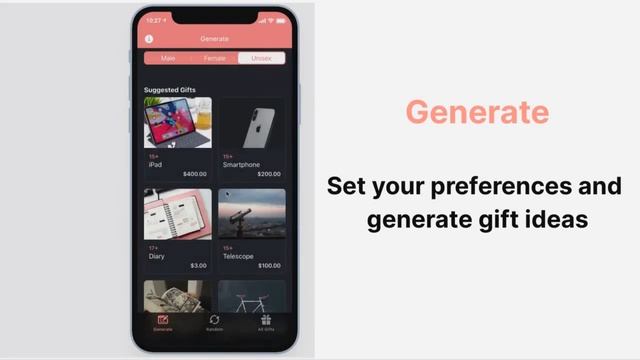 Gift Ideas Generator - Glide Template смотреть онлайн