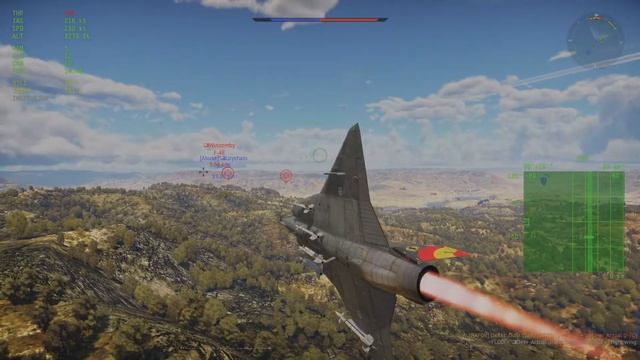 War Thunder - Saab J35 5 Kill Game / Dog Fights