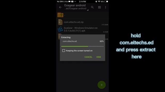 Exagear Apk + Obb installation tutorial смотреть онлайн