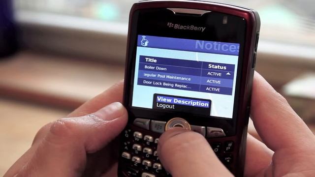 Property Management Software - Blackberry App for Tenants by Rezyde смотреть онлайн