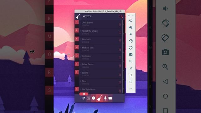 Android music player. смотреть онлайн