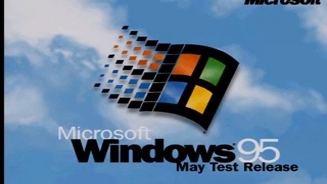Windows 95 May Test Release Boot Screen смотреть онлайн