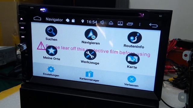 How to use the offline Navigation on the Android car stereo смотреть онлайн
