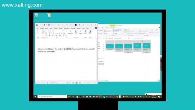 Windows - Force a Specific Lock Screen Image for All Users - Xalting Tech Tricks смотреть онлайн