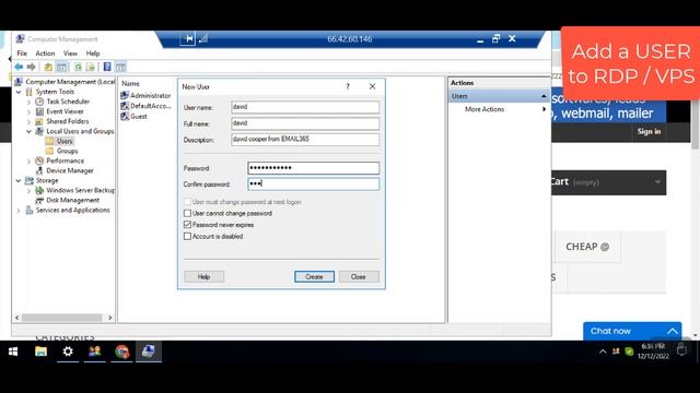 How to add USERS in RDP / VPS ? смотреть онлайн