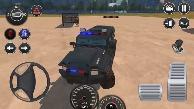 Police Car Armored Driving Simulator Game - 2021 Android Gameplay смотреть онлайн