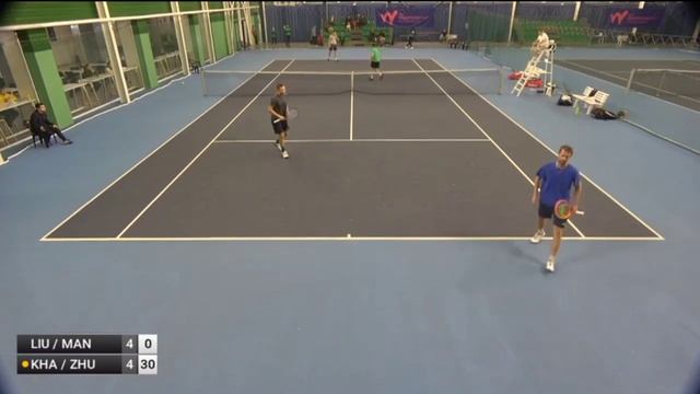 (1)Ivan Liutarevich/Vladyslav Manafov v. (3)Timur Khabibulin/Beibit Zhukayev - Doubles - NUR-SULTAN смотреть онлайн