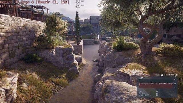 🎮 AMD Radeon RX Vega 8 [R4000/5000, 15W] - AC: Odyssey gameplay benchmarks (1080p) смотреть онлайн