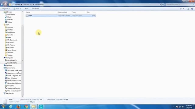 How To Create Notepad & Folder in Window 7 смотреть онлайн