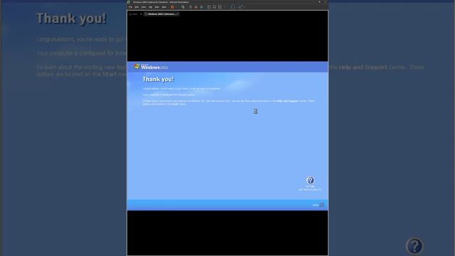 Windows 2002 Cleveland First Test Boot (OOBE + welcome) смотреть онлайн