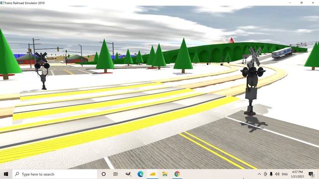 Trainz 2019 Railfanning S07 E09: Woodville, Toy Trains, Griswold Stop Sign Railroad Crossing смотреть онлайн