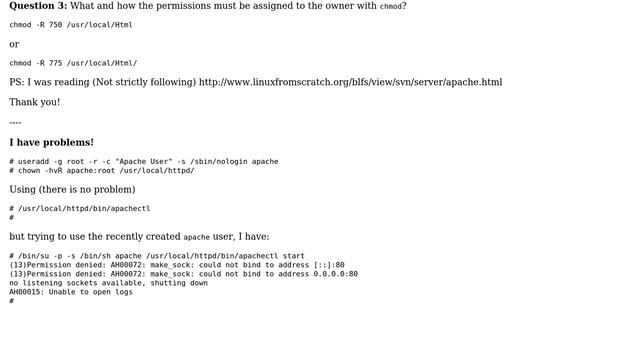 Considering Group and User to Install Apache httpd with different Directory - CentOS 6.6 смотреть онлайн