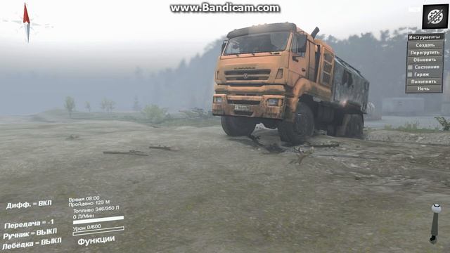 SpinTires Не большой обзор мода . смотреть онлайн
