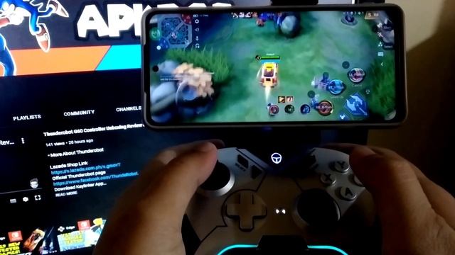 Thunderobot G60 Keylinker App & Android Games Test Part 2
