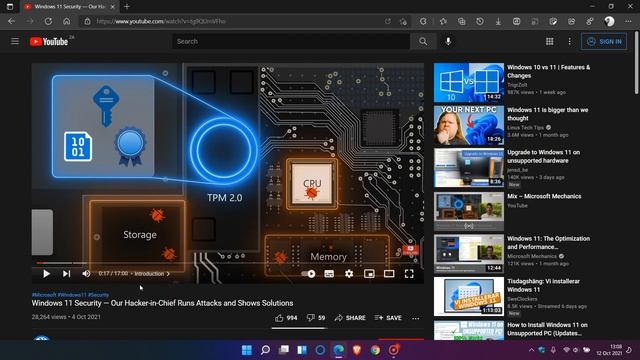 Microsoft tell us in a recent video why they are enforcing Windows 11 system requirements смотреть онлайн