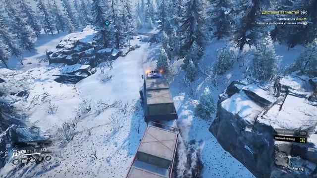 Snow Runner    Доставка запчастей   (Spare Parts Delivery)