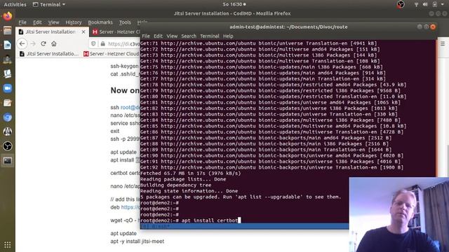 Einen Jitsi Server selber aufbauen смотреть онлайн