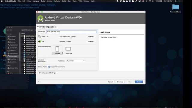 Install & Setup Salesforce Mobile App Emulator for Android смотреть онлайн