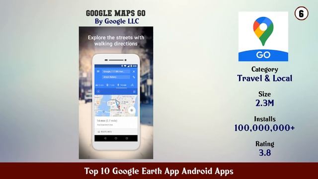Top 10 Google Earth App Android Apps