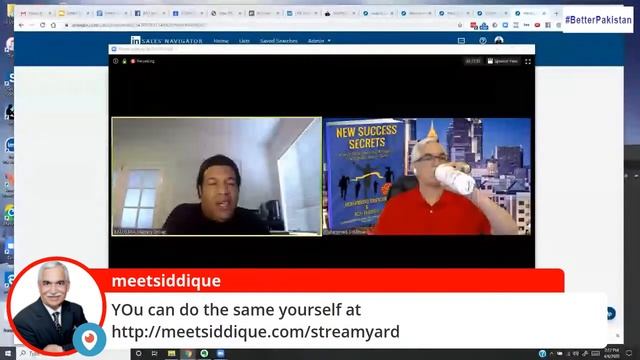 Testing Zoom Meeting Re-Broadcast to StreamYard with Jon Lee смотреть онлайн